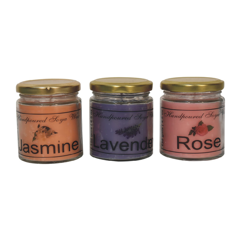 Candle Set (Jas, Lavender, Rose)