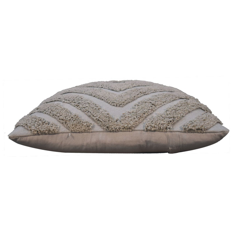 Grey Diamond Cushion Set of 2