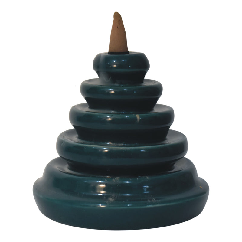 Teal Waterfall Fountain Set (Wood)