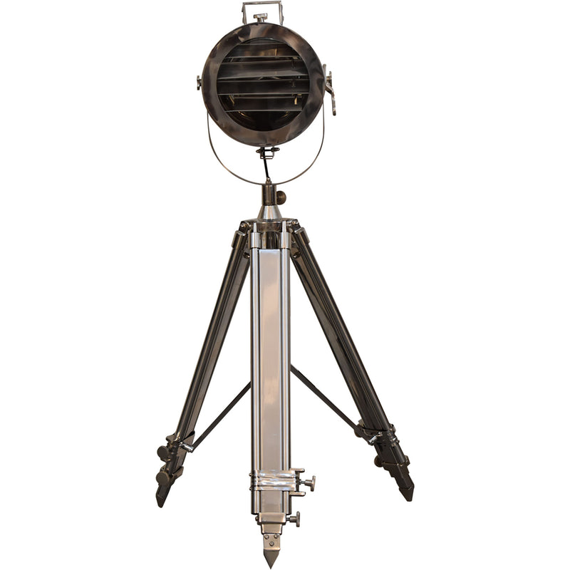 Chrome Tripod Spotlight Floor Lamp