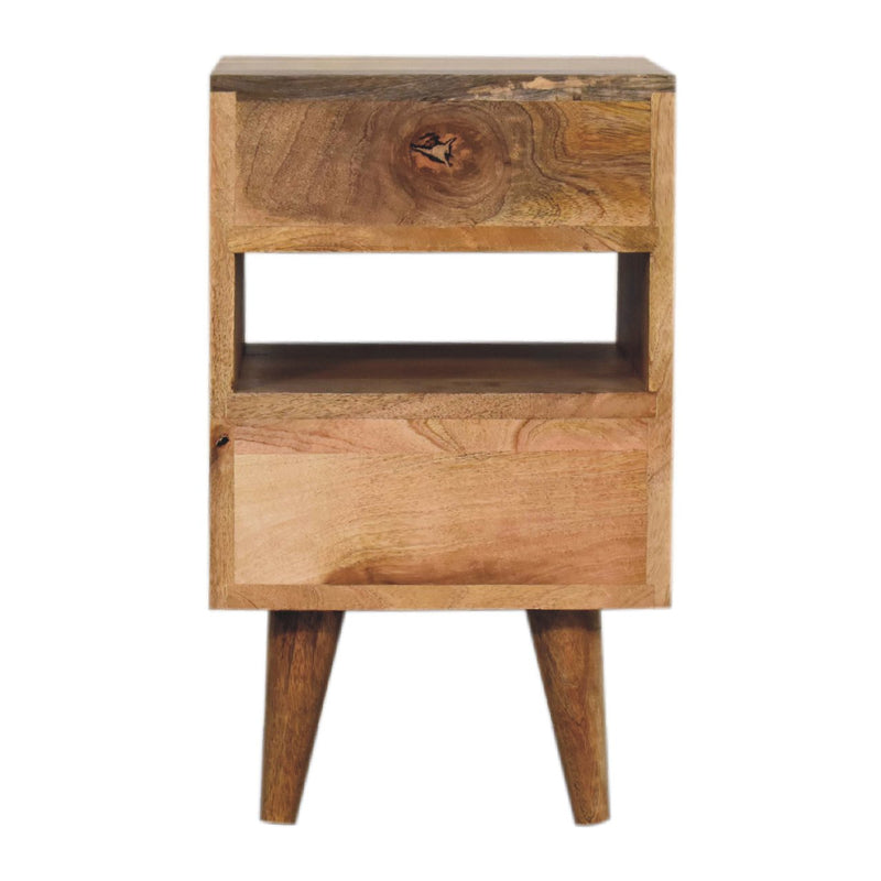 Mini Classic Multi Oak-ish Bedside