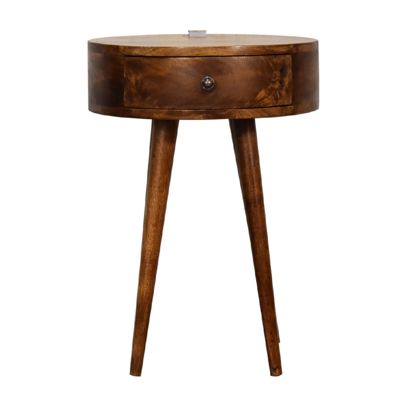 Single Chestnut Bedside