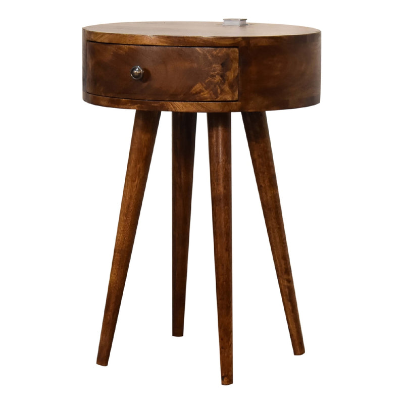 Single Chestnut Bedside