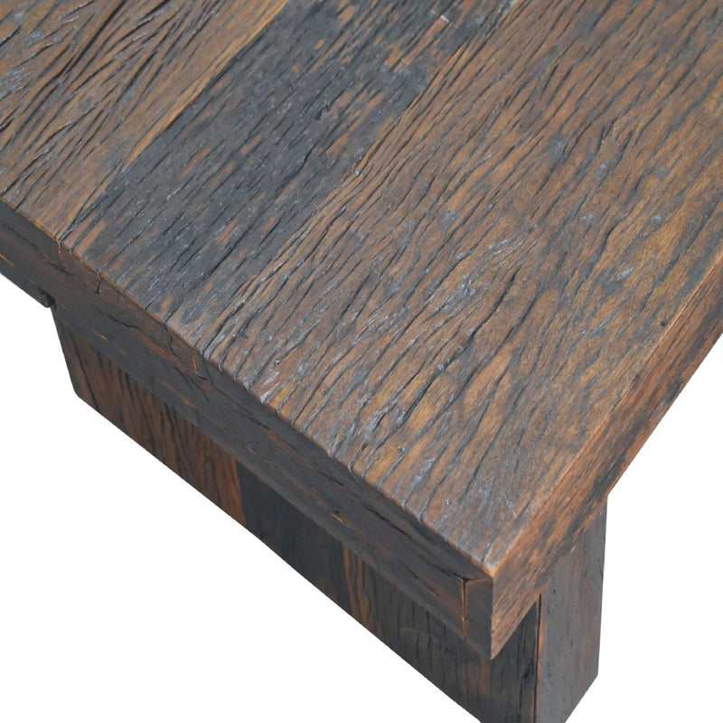 Reclaimed Cube Coffee Table