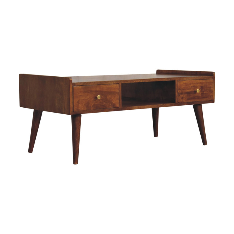 Elevated Chestnut Media Unit