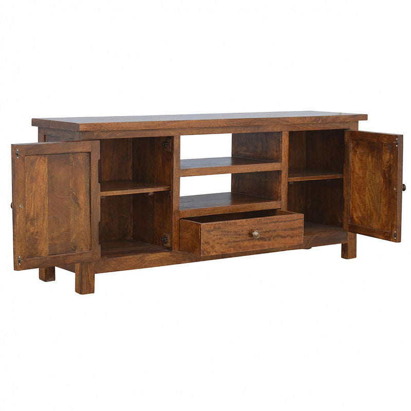 Solid Wood Media Unit